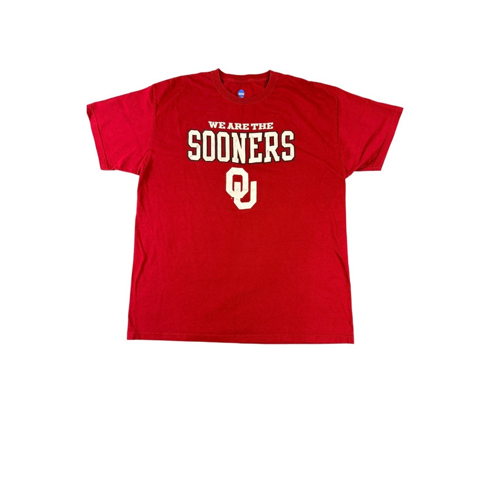 NCAA Oklahoma Sooners T-Shirt Mens XL Red We Are The Sooners OU Graphic Tee